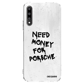Picasee silikonový průhledný obal pro Honor 9X Pro - White Dollar