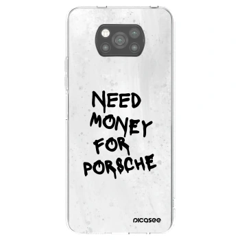 Picasee silikonový černý obal pro Xiaomi Poco X3 - White Dollar