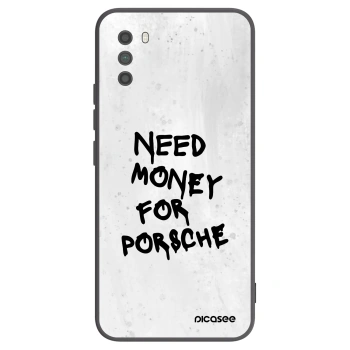 Picasee silikonový černý obal pro Xiaomi Poco M3 - White Dollar