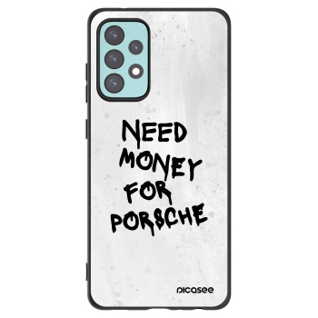 Picasee silikonový černý obal pro Samsung Galaxy A72 A725F - White Dollar