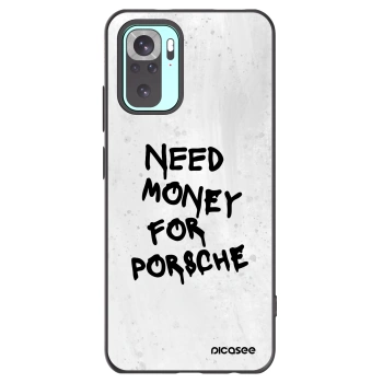 Picasee silikonový černý obal pro Xiaomi Redmi Note 10 Pro - White Dollar
