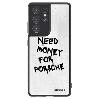 Picasee ULTIMATE CASE pro Samsung Galaxy S21 Ultra 5G G998B - White Dollar