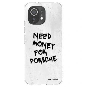 Picasee silikonový průhledný obal pro Xiaomi Mi 11 - White Dollar