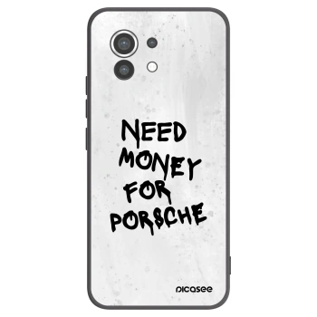Picasee silikonový černý obal pro Xiaomi Mi 11 - White Dollar