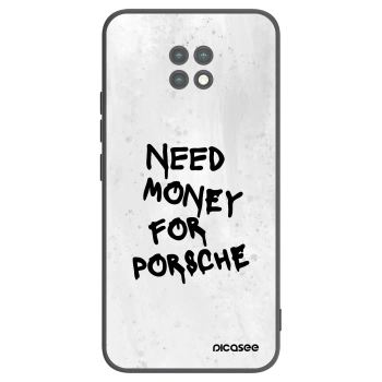 Picasee silikonový černý obal pro Xiaomi Redmi Note 9T - White Dollar