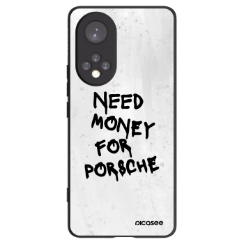 Picasee silikonový černý obal pro Honor 50 5G - White Dollar