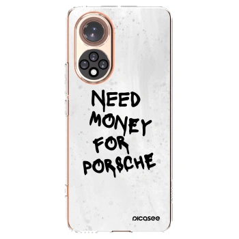 Picasee silikonový průhledný obal pro Honor 50 5G - White Dollar