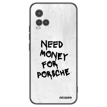 Picasee silikonový černý obal pro Vivo Y33s - White Dollar