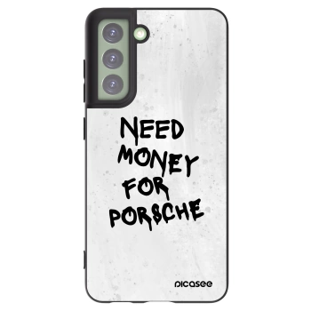 Picasee silikonový černý obal pro Samsung Galaxy S21 FE 5G - White Dollar
