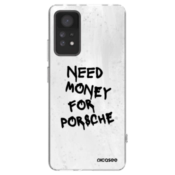 Picasee silikonový průhledný obal pro Xiaomi Redmi Note 11 Pro 5G - White Dollar