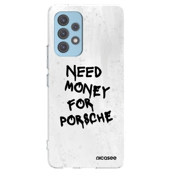 Picasee silikonový průhledný obal pro Samsung Galaxy A53 5G A536 - White Dollar