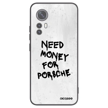 Picasee silikonový černý obal pro Xiaomi 12 - White Dollar