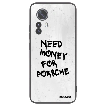 Picasee silikonový černý obal pro Xiaomi 12 Pro - White Dollar