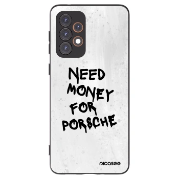Picasee silikonový černý obal pro Samsung Galaxy A33 5G A336 - White Dollar