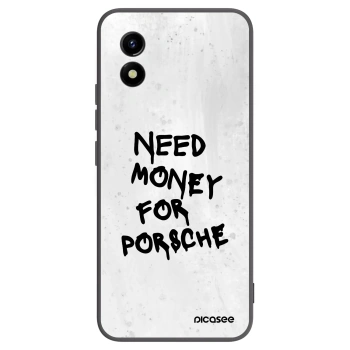 Picasee silikonový černý obal pro Vivo Y01 - White Dollar