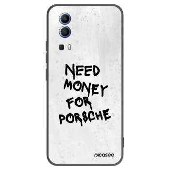 Picasee silikonový černý obal pro Vivo Y52 5G - White Dollar