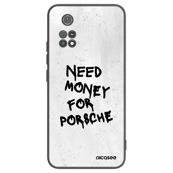 Picasee silikonový černý obal pro Xiaomi Poco M4 Pro - White Dollar