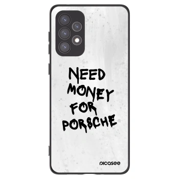 Picasee silikonový černý obal pro Samsung Galaxy A73 5G - White Dollar