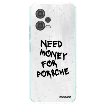 Picasee silikonový průhledný obal pro Xiaomi Poco X5 - White Dollar