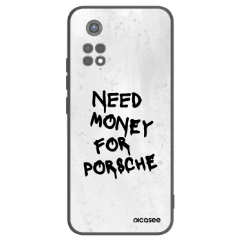 Picasee silikonový černý obal pro Xiaomi Redmi Note 11S 5G - White Dollar