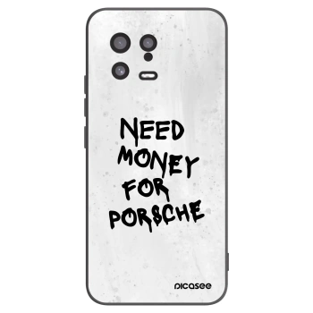 Picasee silikonový černý obal pro Xiaomi 13 - White Dollar