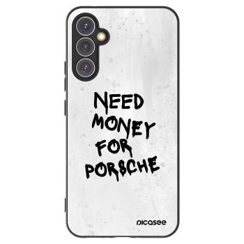 Picasee silikonový černý obal pro Samsung Galaxy A34 5G A346B - White Dollar