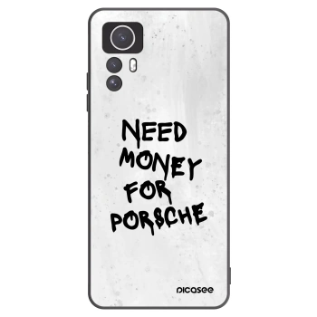 Picasee silikonový černý obal pro Xiaomi Redmi Note 12S - White Dollar
