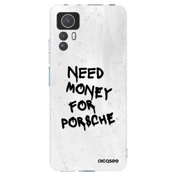 Picasee silikonový průhledný obal pro Xiaomi Redmi Note 12S - White Dollar