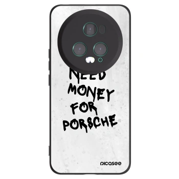 Picasee silikonový černý obal pro Honor Magic5 Pro - White Dollar
