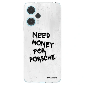 Picasee silikonový průhledný obal pro Xiaomi Poco F5 - White Dollar