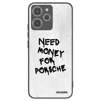 Picasee silikonový černý obal pro Xiaomi Redmi 12 4G - White Dollar