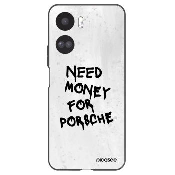 Picasee silikonový černý obal pro Honor 90 Lite 5G - White Dollar