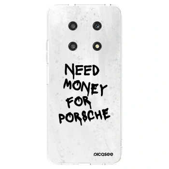 Picasee silikonový průhledný obal pro Honor Magic4 Lite 5G - White Dollar