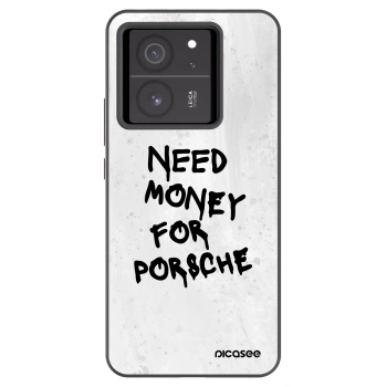 Picasee silikonový černý obal pro Xiaomi 13T - White Dollar