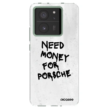 Picasee silikonový průhledný obal pro Xiaomi 13T - White Dollar