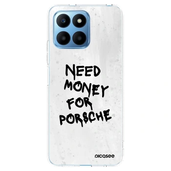Picasee silikonový průhledný obal pro Honor 70 Lite - White Dollar