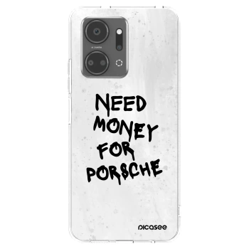 Picasee silikonový průhledný obal pro Honor X7a - White Dollar