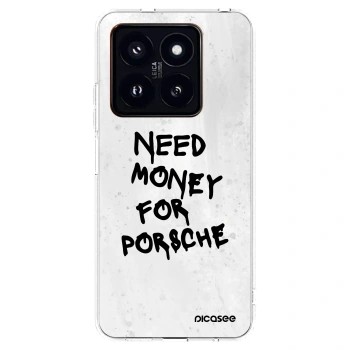 Picasee silikonový průhledný obal pro Xiaomi 14 Pro - White Dollar