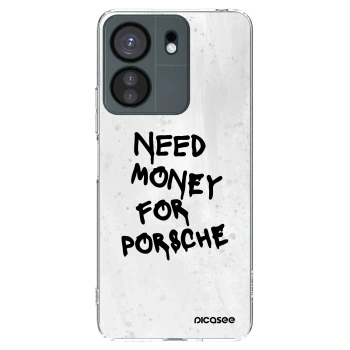Picasee silikonový průhledný obal pro Xiaomi Redmi 13C 4G - White Dollar