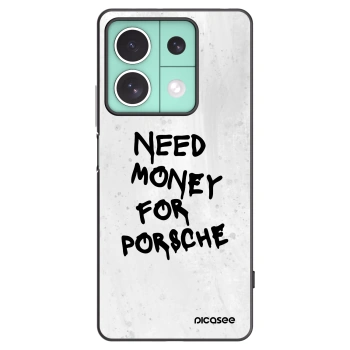 Picasee silikonový černý obal pro Xiaomi Redmi Note 13 5G - White Dollar