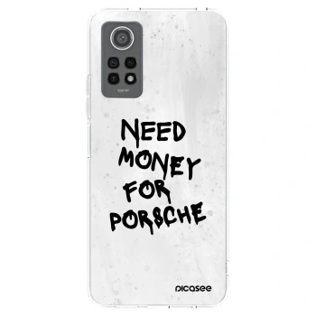 Picasee silikonový průhledný obal pro Xiaomi Redmi Note 12 Pro 4G - White Dollar