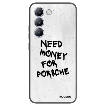 Picasee silikonový černý obal pro Vivo V40 SE 5G - White Dollar