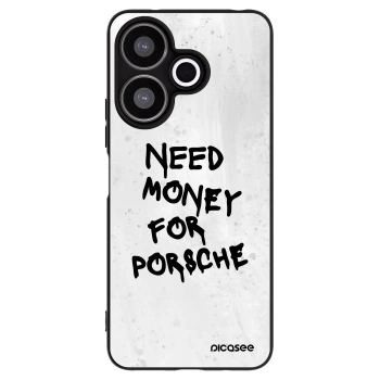 Picasee silikonový černý obal pro Xiaomi Redmi 13 4G - White Dollar