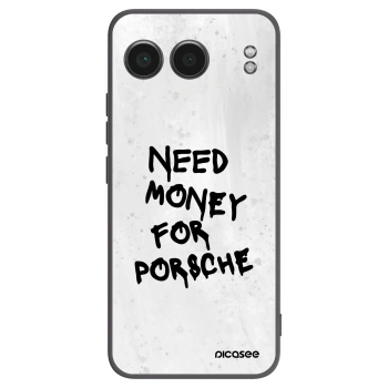 Picasee silikonový černý obal pro OnePlus Nord 4 - White Dollar