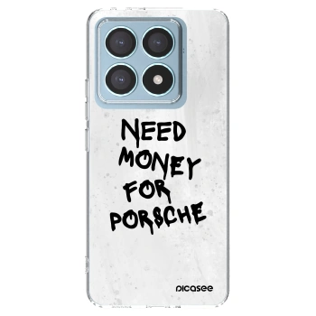 Picasee silikonový průhledný obal pro Xiaomi 14T Pro - White Dollar
