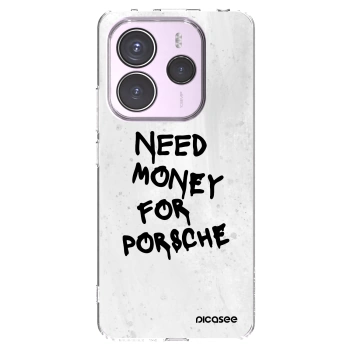 Picasee silikonový průhledný obal pro Xiaomi Redmi Note 14 5G - White Dollar