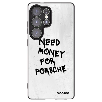 Picasee silikonový černý obal pro Samsung Galaxy S25 Ultra 5G - White Dollar