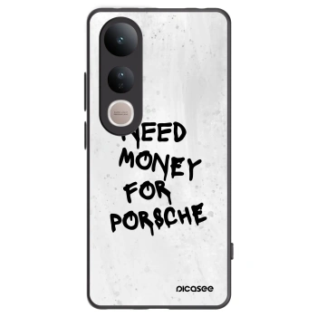 Picasee silikonový černý obal pro Vivo V50 Lite 5G - White Dollar