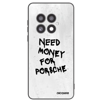 Picasee silikonový černý obal pro OnePlus 13 5G - White Dollar