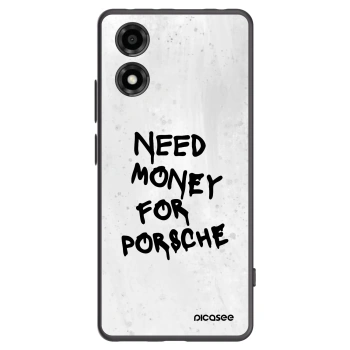 Picasee silikonový černý obal pro Motorola Moto E14 - White Dollar